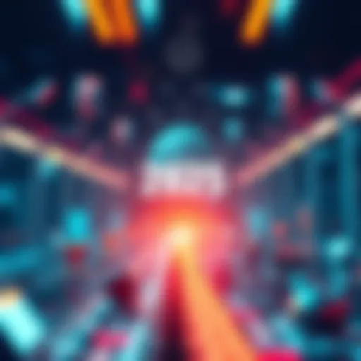 A visual representation of five insights for 2025, featuring symbols of technology, sustainability, and innovation.