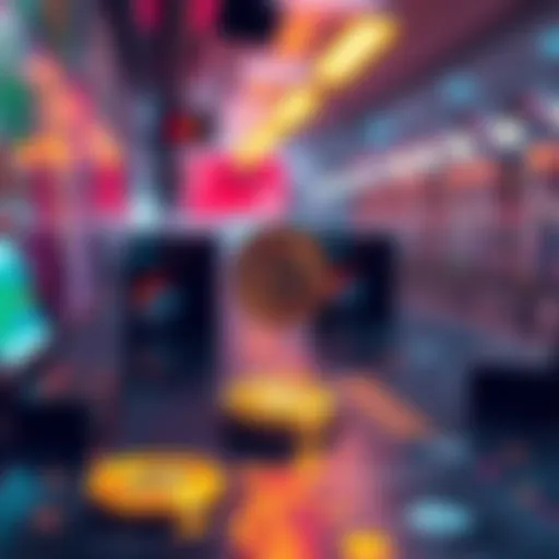 A visual representation of merchants receiving instant payments in USDC from Bitcoin transactions, showcasing a seamless transaction process.