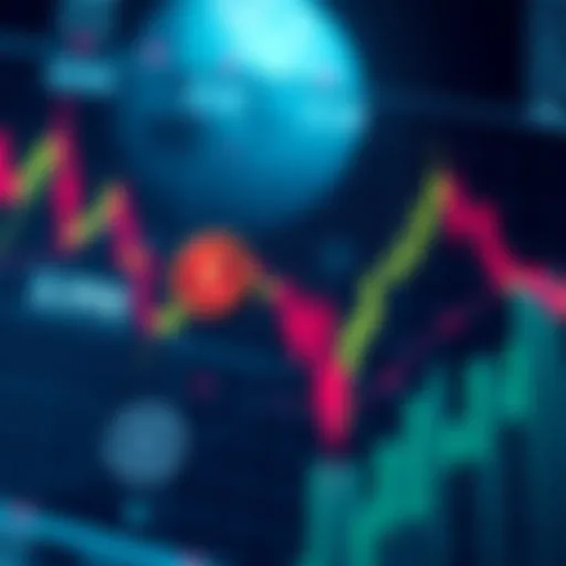 A chart showing the fluctuation of cryptocurrency prices with XRP, HBAR, ONDO, and XLM highlighted