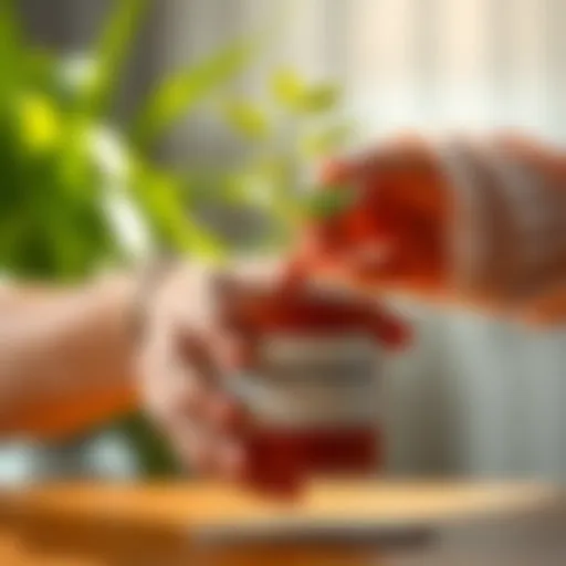 Person holding a plant growing from a pot labeled 'Investments', symbolizing fresh growth in a portfolio