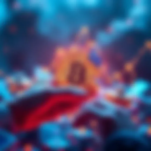 Concept of diverting funds from Bitcoin to sectors like AI and quantum technology, symbolizing future advancements.