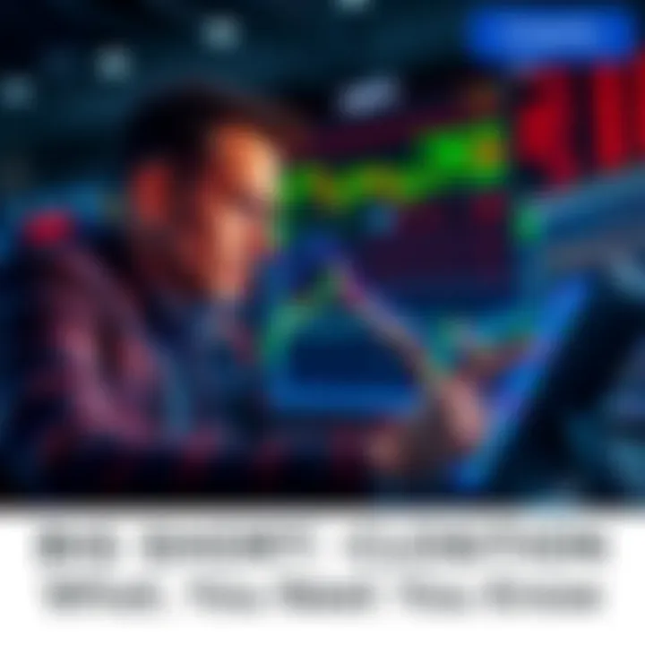 An investor reviewing financial charts and closing a significant short position, with a focus on trading activity and market trends.