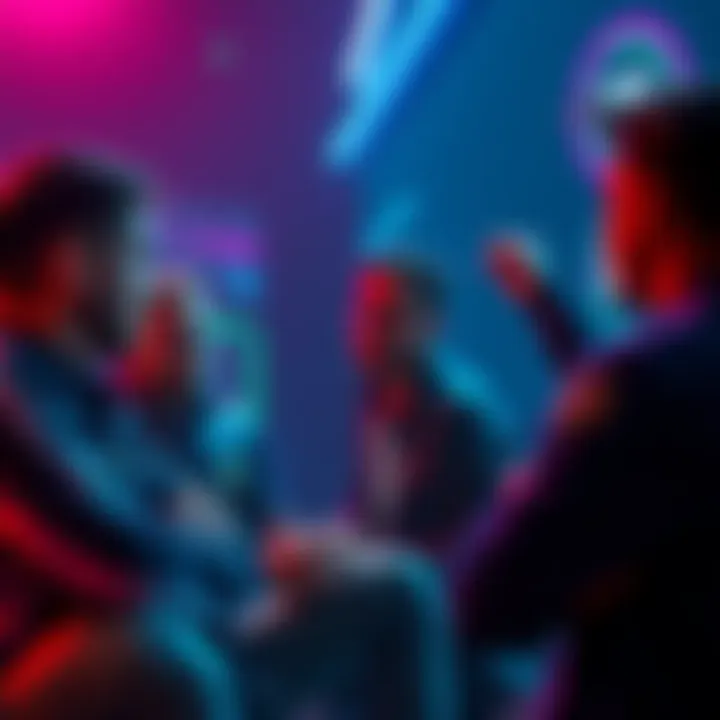 Group of investors discussing concerns over $LRC token leadership and future updates