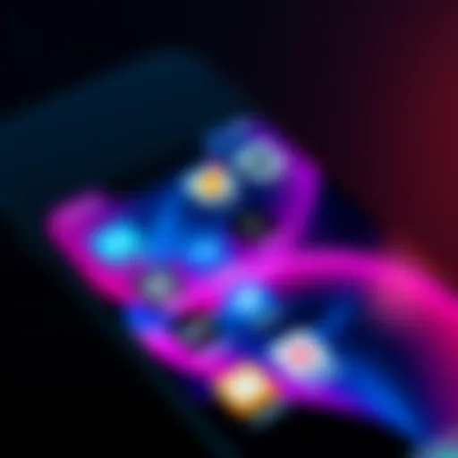 iPhone 17 displaying the Atlas Arcade and Apps icons at the top of the screen, indicating access issues after the latest update.