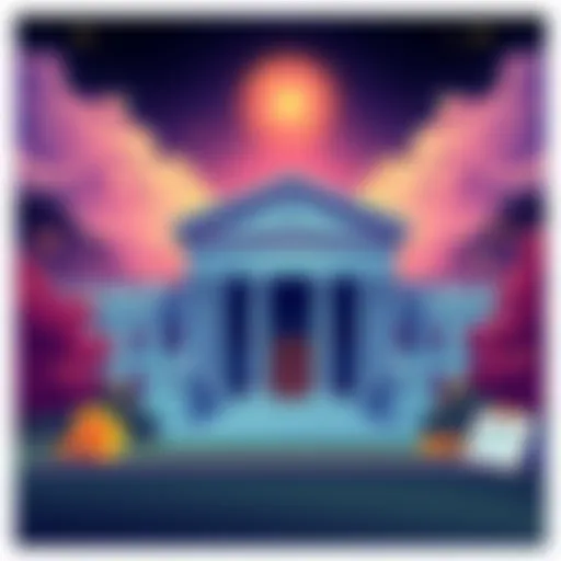 Illustration of IRS building with crypto coins and tax forms, highlighting new tracking system.