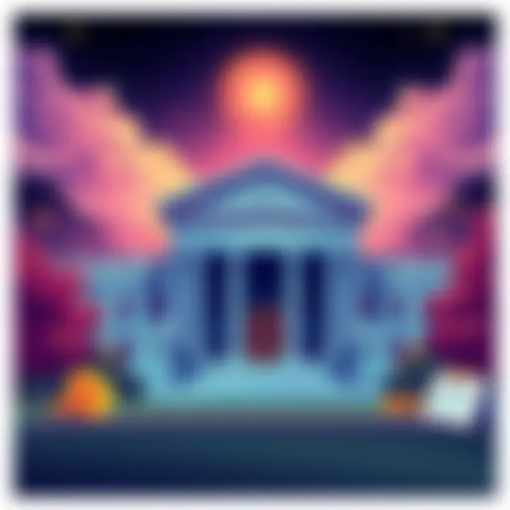 IRS Changes Crypto Tax Guidelines Illustration of IRS building with crypto coins and tax forms, highlighting new tracking system.