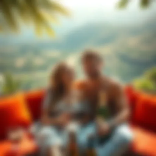 Joe McCann and Ashly Robinson enjoying a luxury vacation in Tanzania, looking happy together before the tragic events.