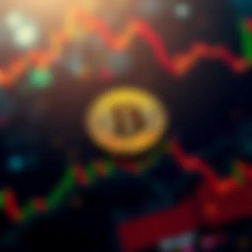 JPMorgan's logo with Bitcoin symbol and financial charts showing decline, representing the boycott of Bitcoin treasuries.