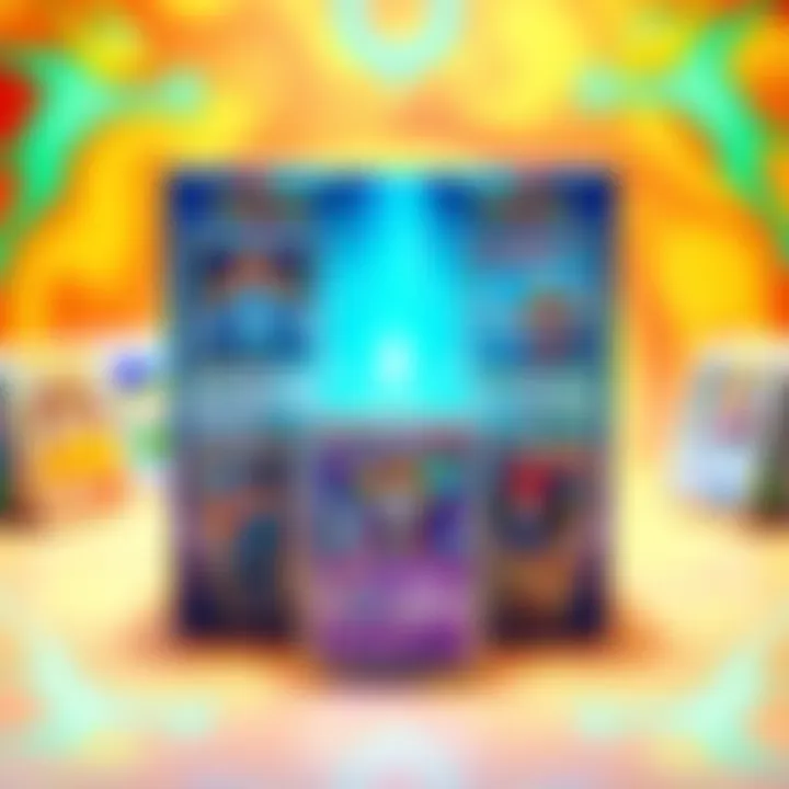 A colorful display of real graded Pokémon and One Piece cards on a bright background, showcasing their authentic features and collectible value.
