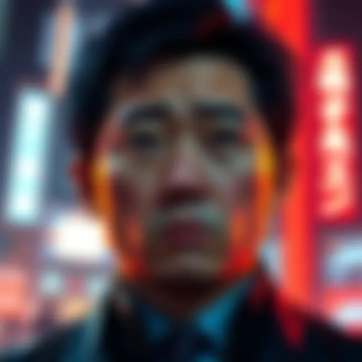 Justin Sun Allegations Justin Sun represented with a concerned expression as accusations of market manipulation and insider trading arise from his former partner.