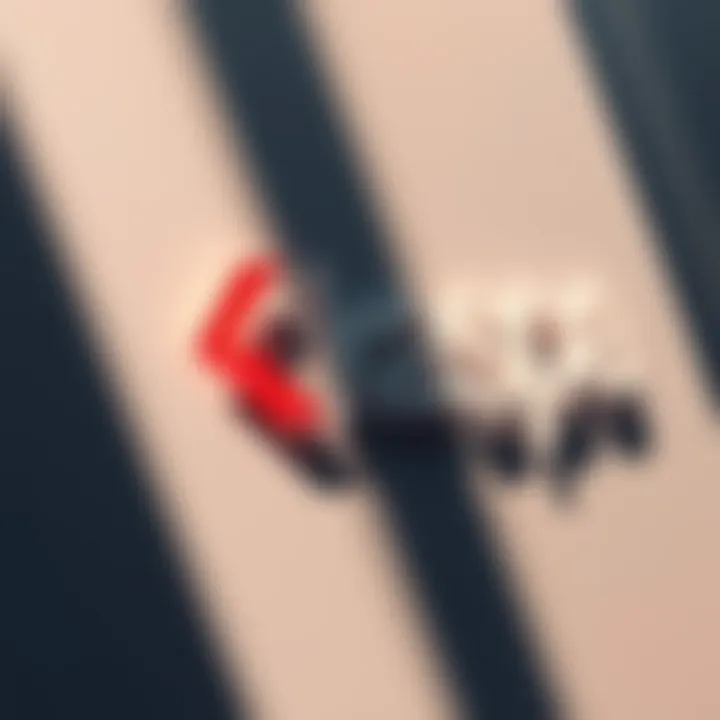 A close-up of the Kaspa logo appearing with a shadow, suggesting potential suppression or concealment.