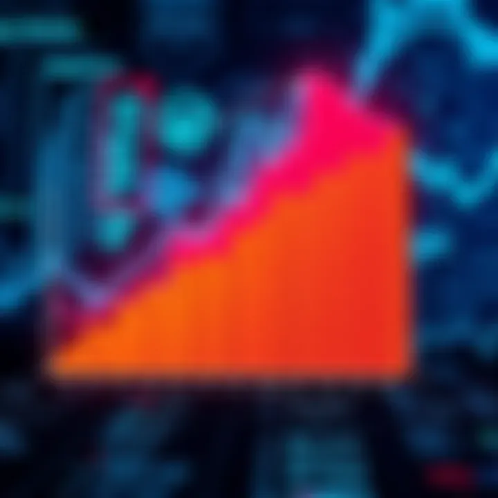 Kaspa Market Cap Analysis Graph showing the decline of Kaspa's market cap below one billion with a block diagram in the background