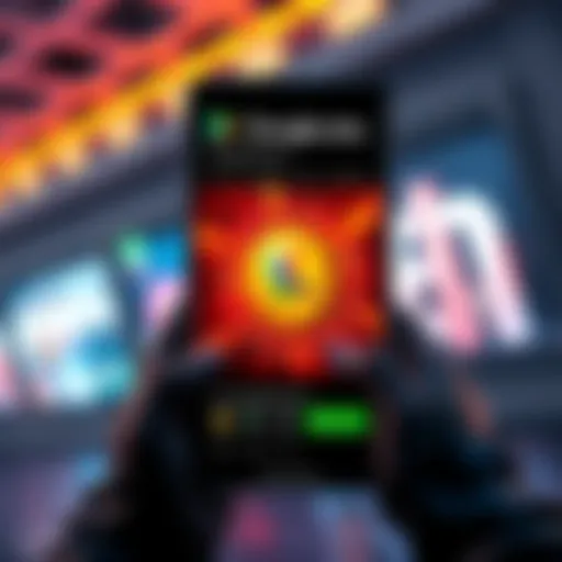 CoinEX advertising campaign for Kaspa featured prominently in the Google Play Store