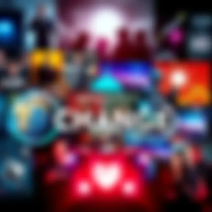 A collage showcasing significant events from the past nine years, including technology, culture, and society.