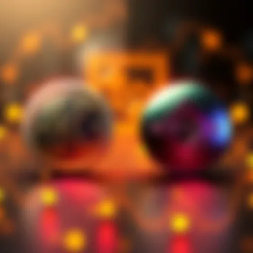 A side-by-side view of the logos of Kraken and Binance, representing two major cryptocurrency exchanges