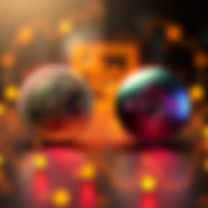 A side-by-side view of the logos of Kraken and Binance, representing two major cryptocurrency exchanges