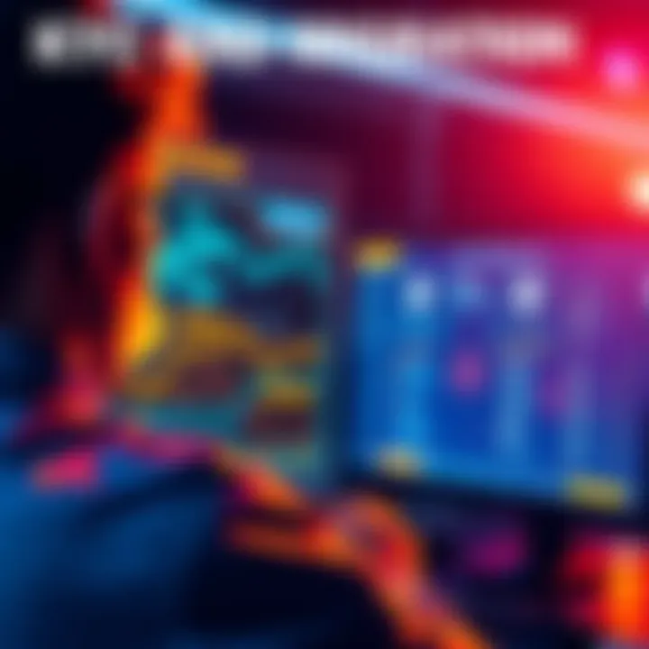 A person looking at a computer screen displaying cryptocurrency account verification and migration processes