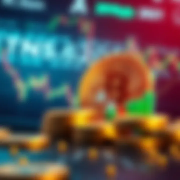 A visual representation of a significant Bitcoin purchase, showcasing digital currency symbols and a graph indicating market trends.