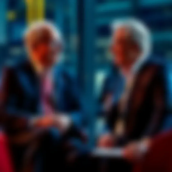 Larry Fink and JPMorgan's CEO share thoughts on Bitcoin during a conversation