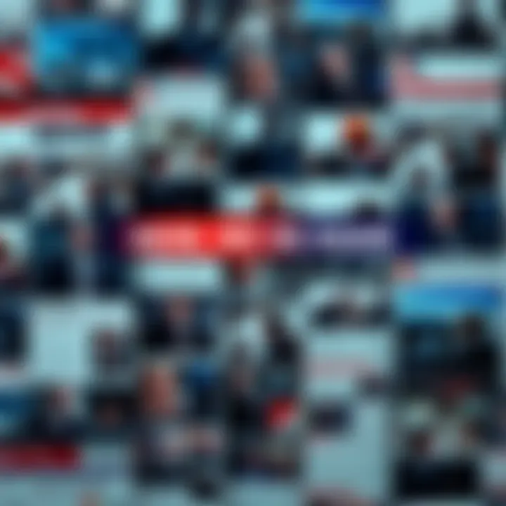 Latest News Headlines A collage of news articles and headlines from various sources showing current events and public discussions