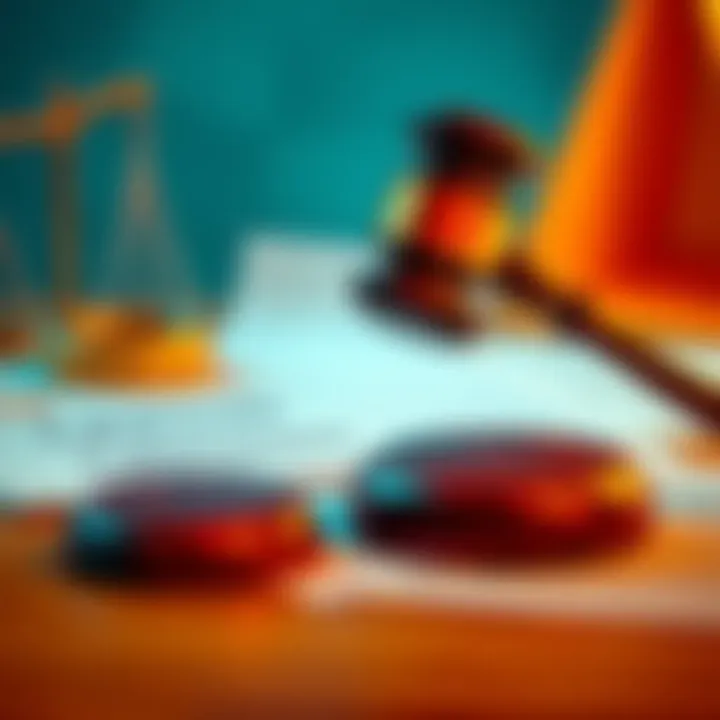 Lawsuit Progress A gavel and legal documents symbolizing a lawsuit, with the words 'Lawsuit Progress' in the background, representing the ongoing legal battle between Vod and OgNasty.