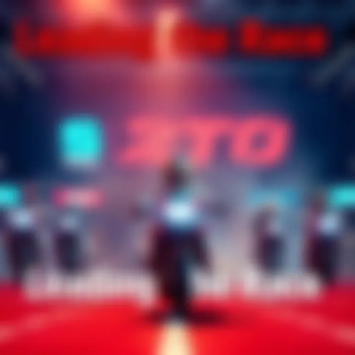 A group of top contenders showcasing their strengths in a competitive setting.