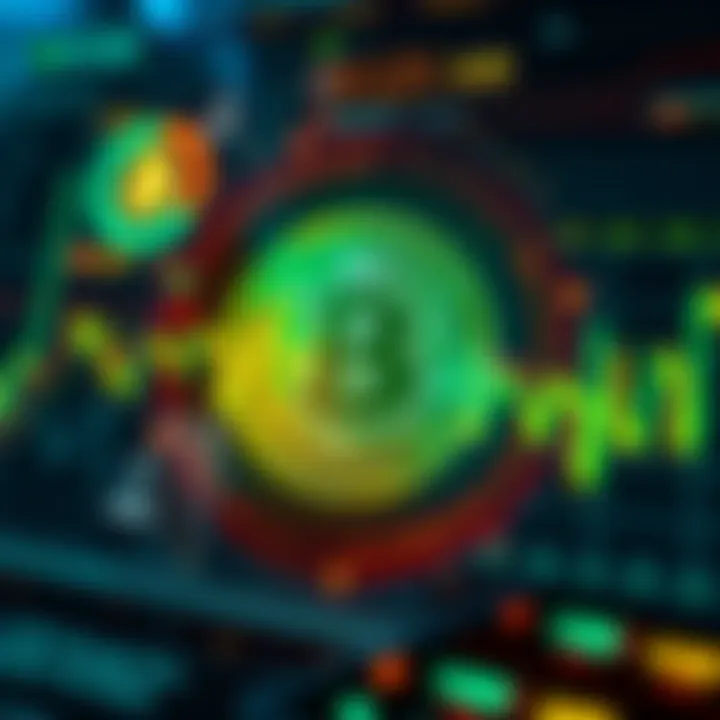 A sleek graphic representing concise Bitcoin information, showcasing a modern digital interface with key data points, emphasizing clarity over noise.