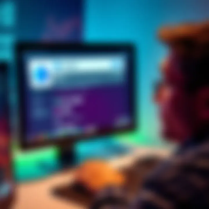 A person looking puzzled at a computer screen with only mobile options for the Ledger app visible.