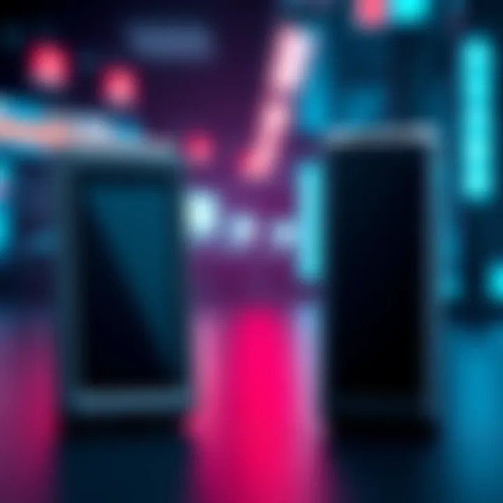 Two Ledger devices side by side, showcasing the Nano S and Nano S Plus, emphasizing their features and differences.