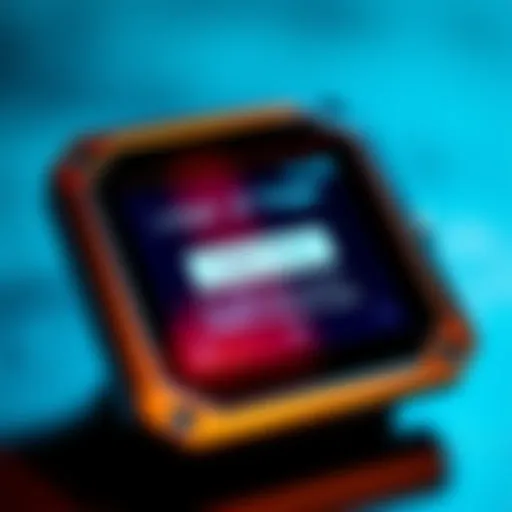 A close-up of a Ledger Nano S displaying an insufficient space error while trying to install a second app.