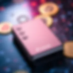 Ledger Nano S Device A close-up of a Ledger Nano S cryptocurrency hardware wallet, highlighting its sleek design and small buttons, with a backdrop of cryptocurrency symbols.