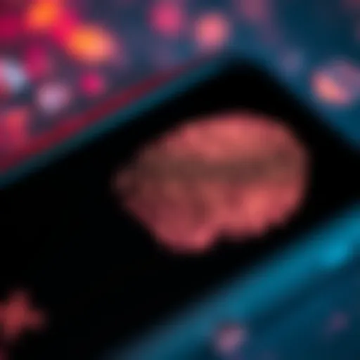 Fingerprint on Ledger Nano X Close-up of fingerprints on a Ledger Nano X device showing signs of use