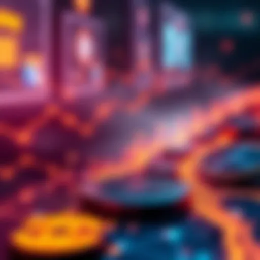 Graphic showing the Leios Testnet launch date with symbols representing blockchain technology
