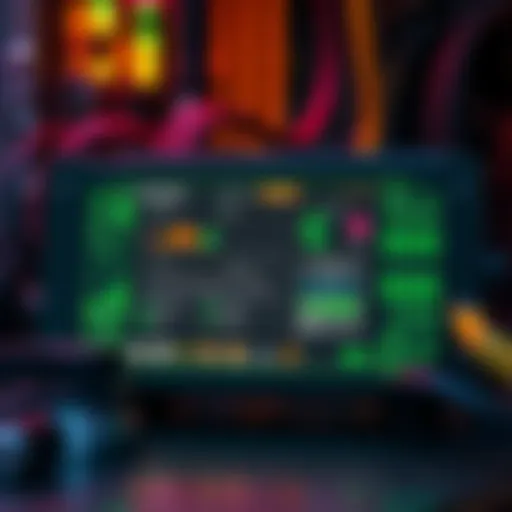 A Linxdot miner device displaying CrankkOS interface on a screen, highlighting multi-mining features.