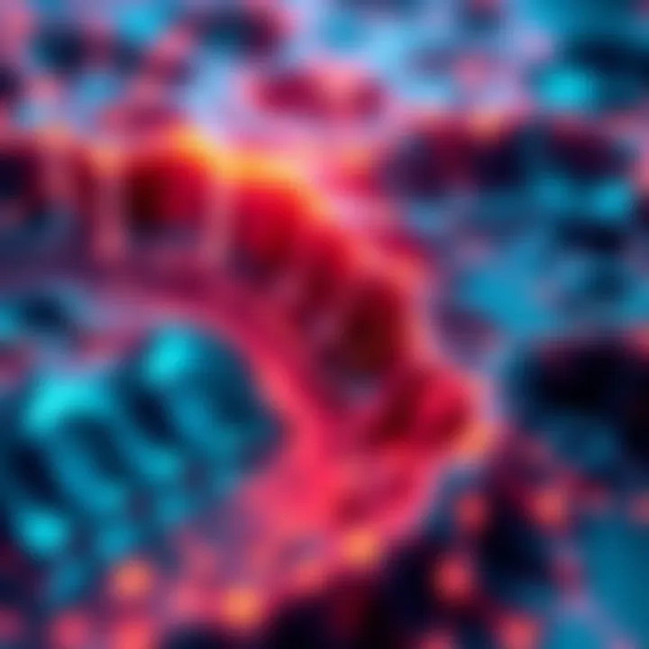 Visual representation of fragmented liquidity pools across multiple layer-2 networks. The image shows various interconnected pools decreasing in size, illustrating the challenges in trading efficiency...