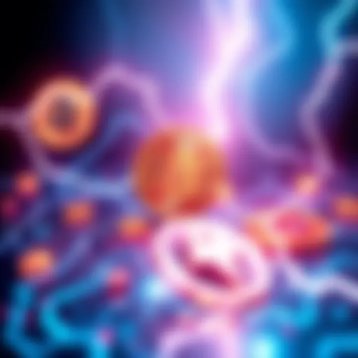 Litecoin Lightning Network Concept Visual representation of the Litecoin Lightning Network demonstrating fast micro transactions with digital currency symbols and lightning motifs.