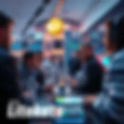 People discussing Litecoin trading strategies and market trends