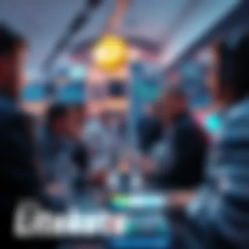 People discussing Litecoin trading strategies and market trends