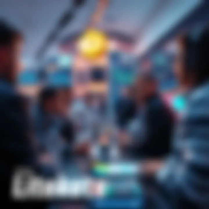 People discussing Litecoin trading strategies and market trends
