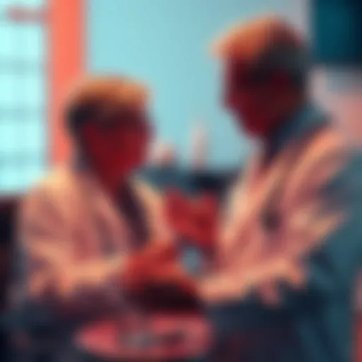 A doctor discussing liver health with a patient, highlighting the importance of liver function in wellness