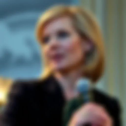 Former UK Prime Minister Liz Truss speaking in support of Bitcoin to address currency issues.