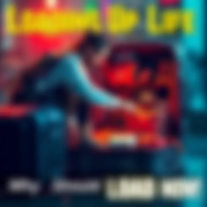 A person packing a suitcase with various items symbolizing opportunities and potential, ready for a journey of growth and transformation.