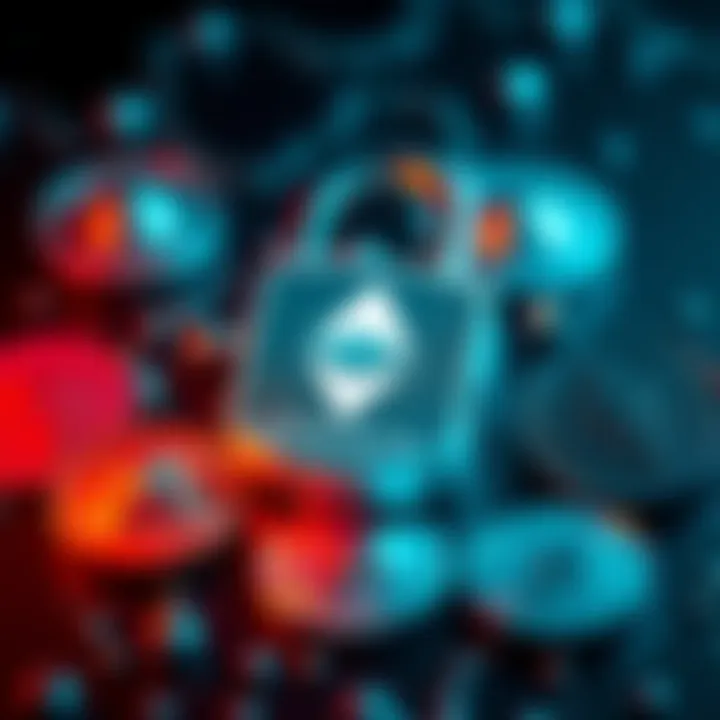 A visual representation of a Crypto.com account lockout with Ethereum icons, showing restricted access and user frustration.