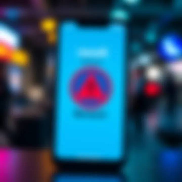 Locked Revolut Account A smartphone displaying a locked Revolut app with a warning sign, symbolizing account restrictions after transfer issues.