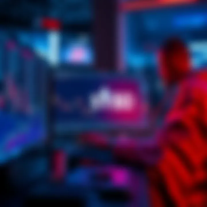 Loss from Crypto Swap A trader analyzing a screen showing a loss of $180 after swapping Ethereum for a mid-cap token