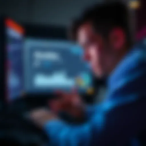 A frustrated crypto user looks at their screen, showing an empty balance on the Exodus platform.