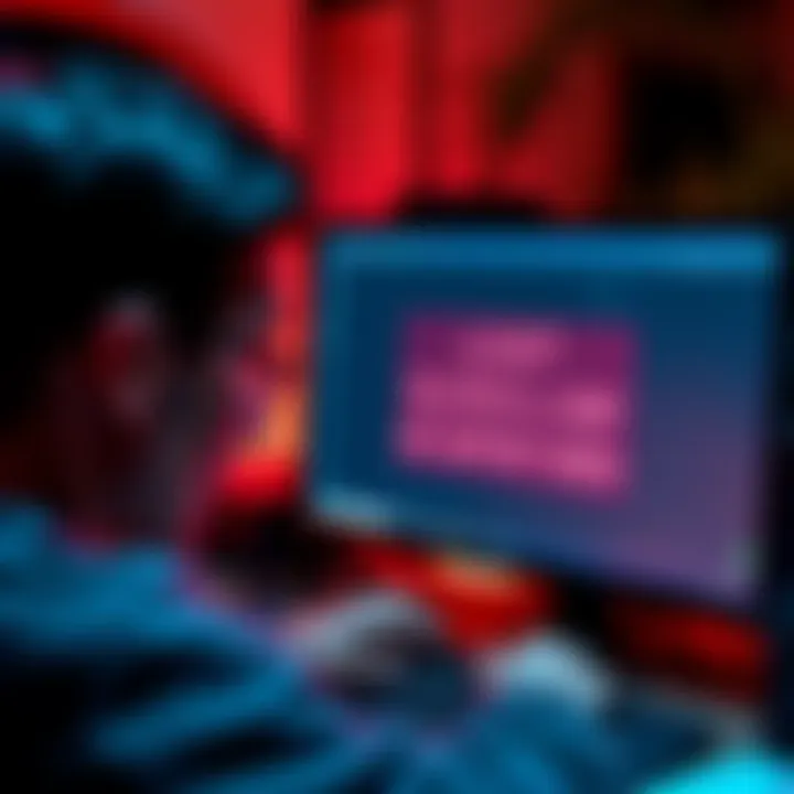 A frustrated person looks at their computer screen showing a message about lost XRP funds with no support response