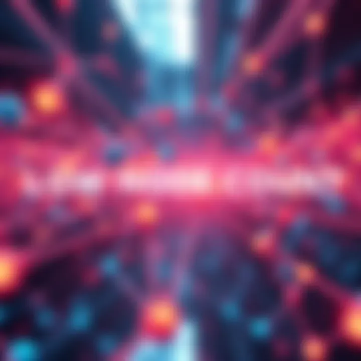 Graphic showing a network with few nodes, highlighting concerns about decentralization and security
