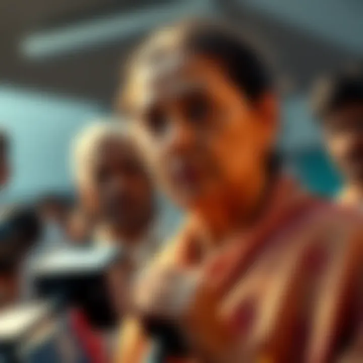 Mamata Banerjee at a press conference Mamata Banerjee addressing media with a concerned expression after party member resigns