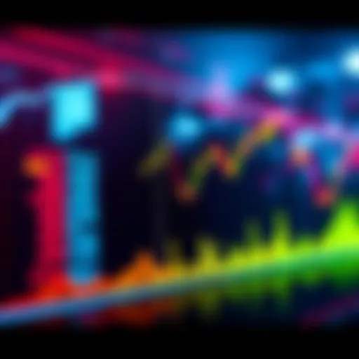 A stock market graph showing a steep decline, indicating an all-time low.